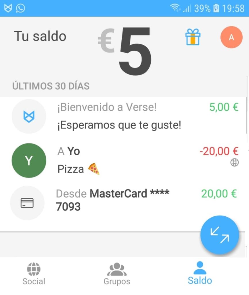 Gana 5€ descargando Verse App en tu móvil [FUNCIONA] Verse-11