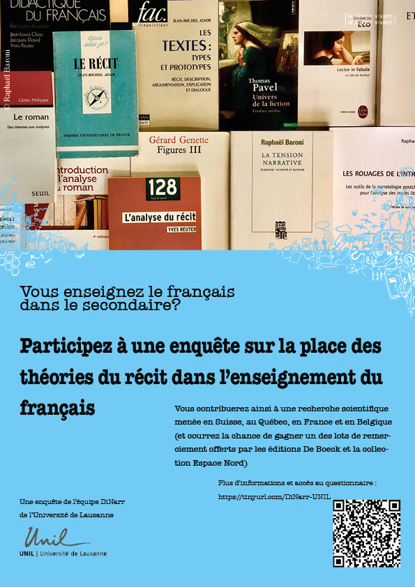 Enquête internationale : place de la théorie du récit dans l'enseignement du français (Collège) Affich11