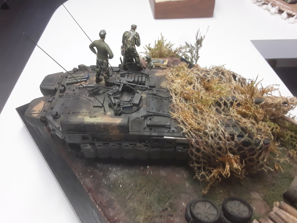 1er Diorama STRV 10C Suédois-1/35-Trumpeter - 2ème Diorama VBL-1/35 - Hobby Boss 20221027