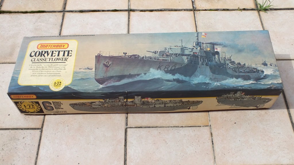 Corvette HMS Bluebell - Matchbox 01_cor10