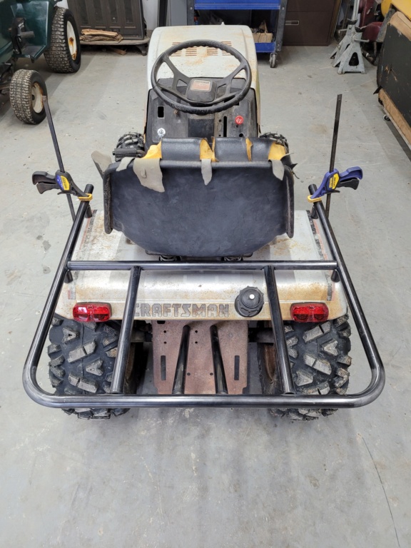 Build -Off - Craftsman gt18 trail mower build 20230413