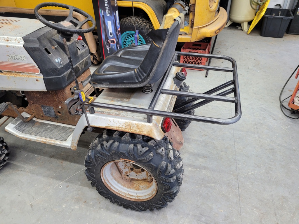 Craftsman gt18 trail mower build 20230414