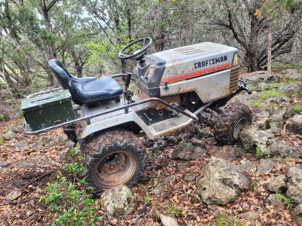 Craftsman gt18 trail mower build - Page 3 20230519