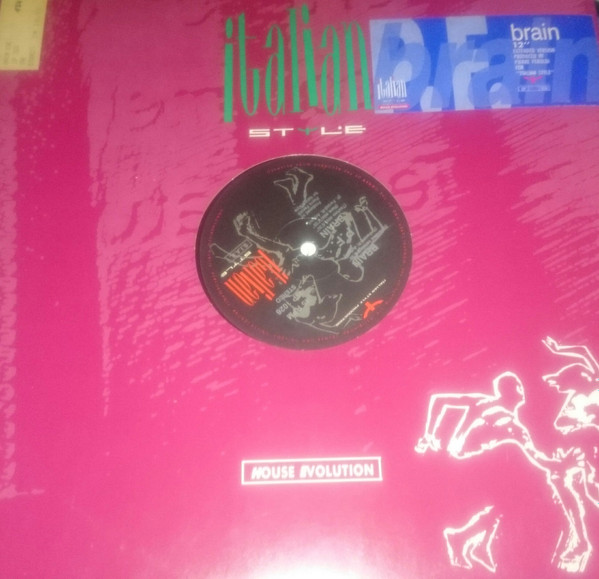 P.F. - Brain (12'' Vinil, Italian Style Production – ISP 1026) (Italy, 1990) -320K- {Italo House} - [Post. 15.11.24] Capa42