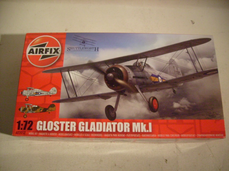 [Airfix] Gloster Gladiator Mk1 au 72 eme et quelques autres S7302386