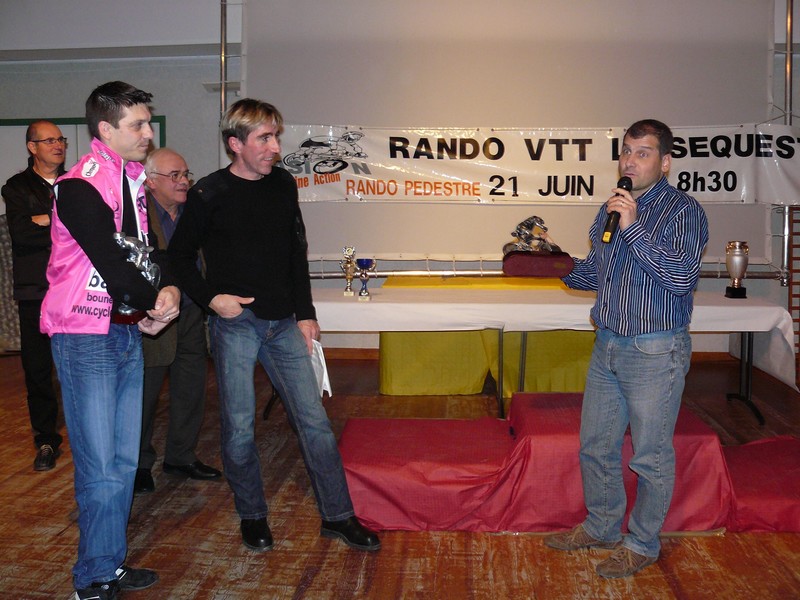 remise des prix challenge ufolep vtt et route 2008 P1040314