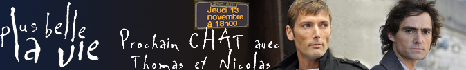 nicolas - Chat avec Nicolas et Laurent le 13 Novembre à 18H Bandea11