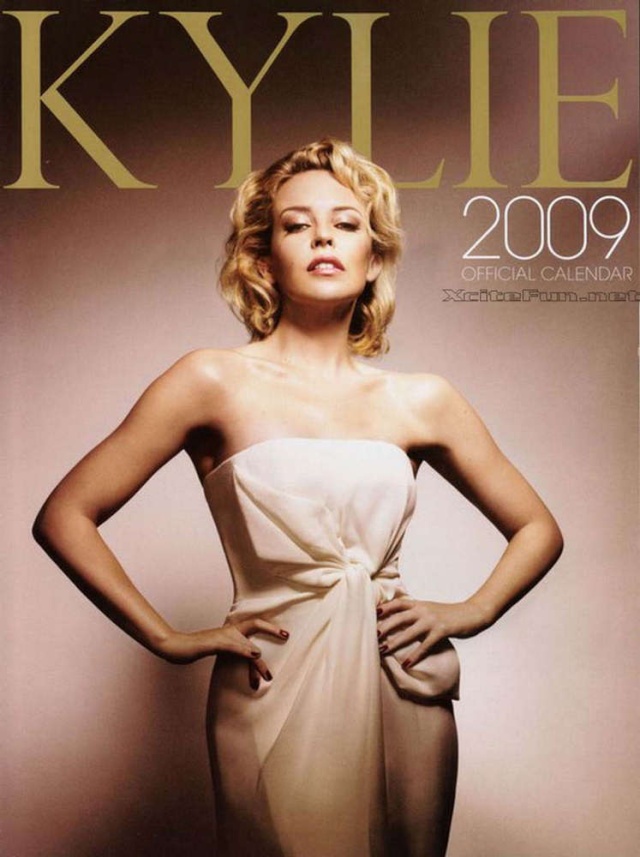 Kylie Minogue Official 2009 Calendar 13520x11