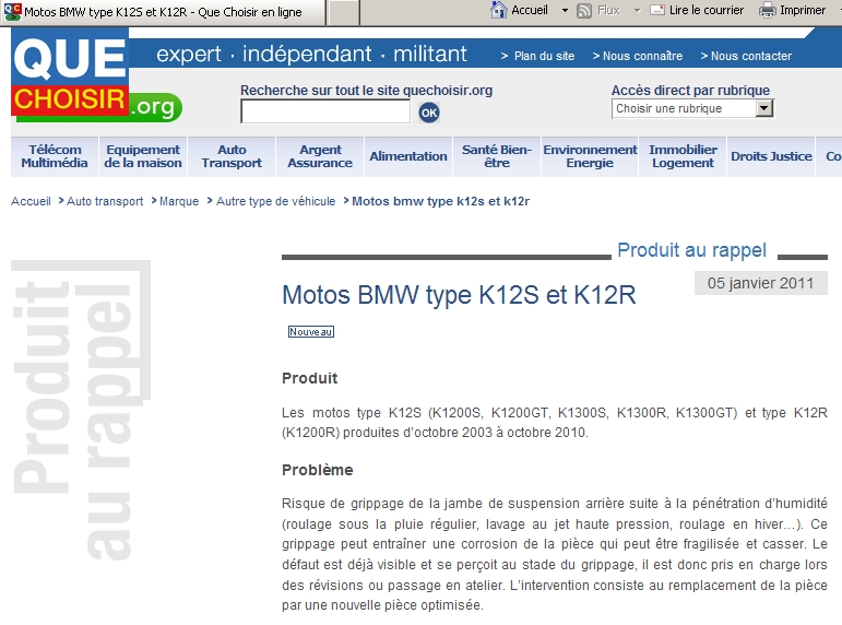 B M W Moto grippage possible de la suspension arrière - Page 2 Quec10