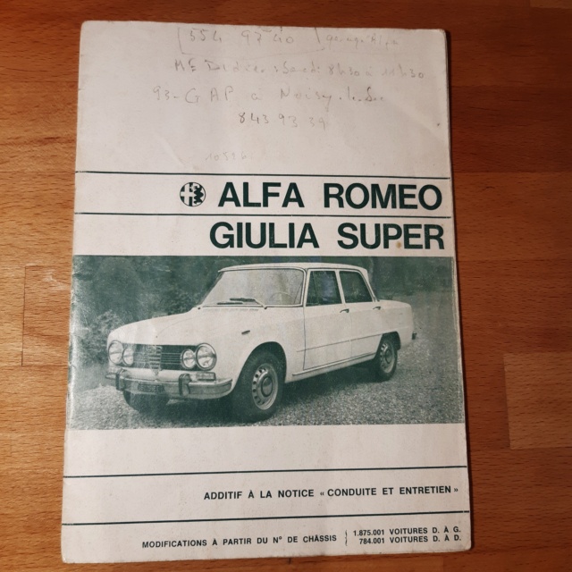 Notices conduite et entretien Alfa Classiques 20210916