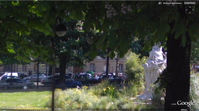 STREET VIEW : les sculptures extérieures. Dumas_10