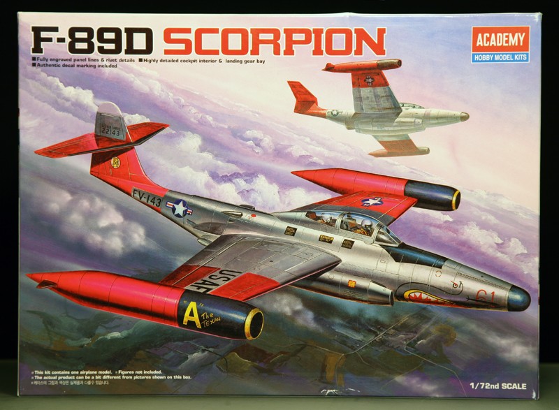 Northrop F-89D "Scorpion" (1:72 - Academy) Northr10