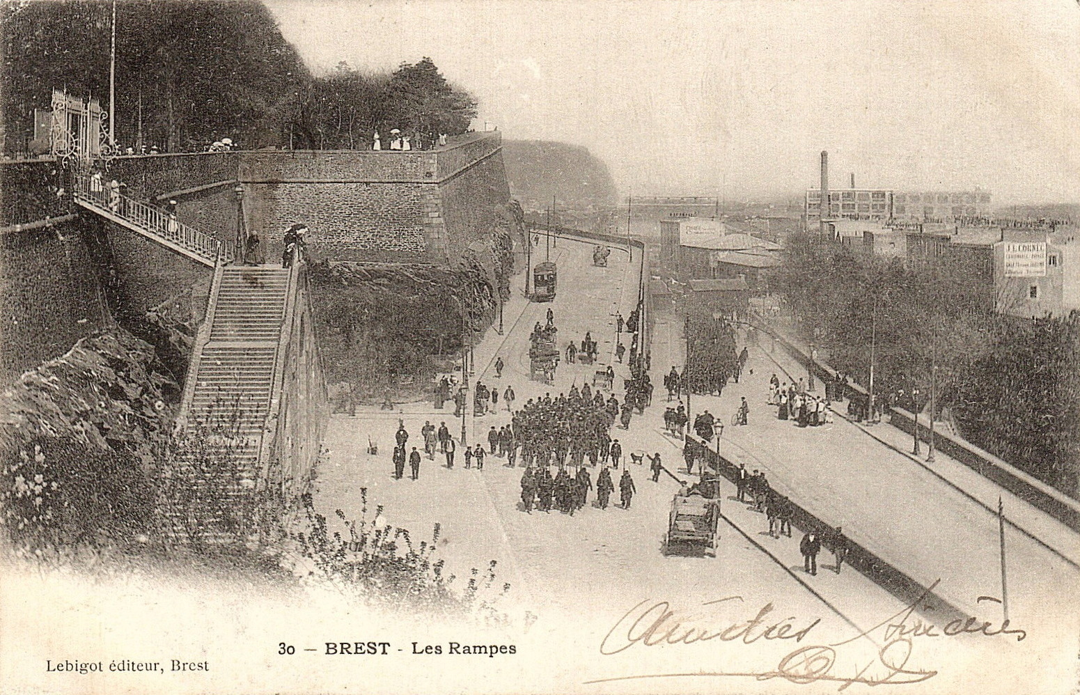 Sur les remparts de Brest, un territoire américain: the Naval Monument at Brest Brest_17
