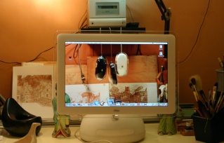 Mac et son écran transparent ! Galler19