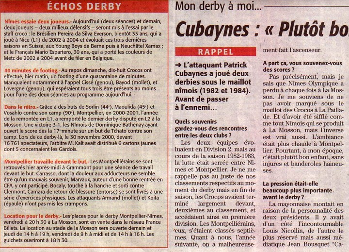 Présentation du Nîmes Olympique ! - Page 9 Echos_10