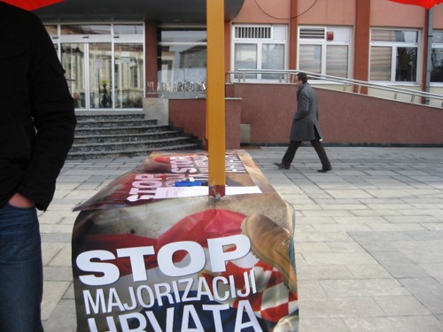 Prosvjed u Oraju - Stop majorizaciji hrvatskoga naroda u BiH 310