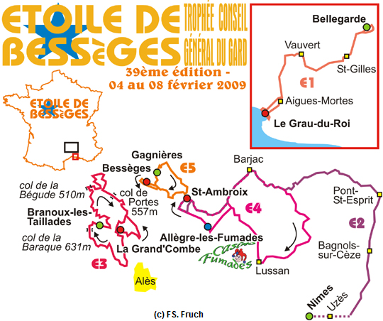 ETOILE DE BESSEGES  -- France -- Besseg11