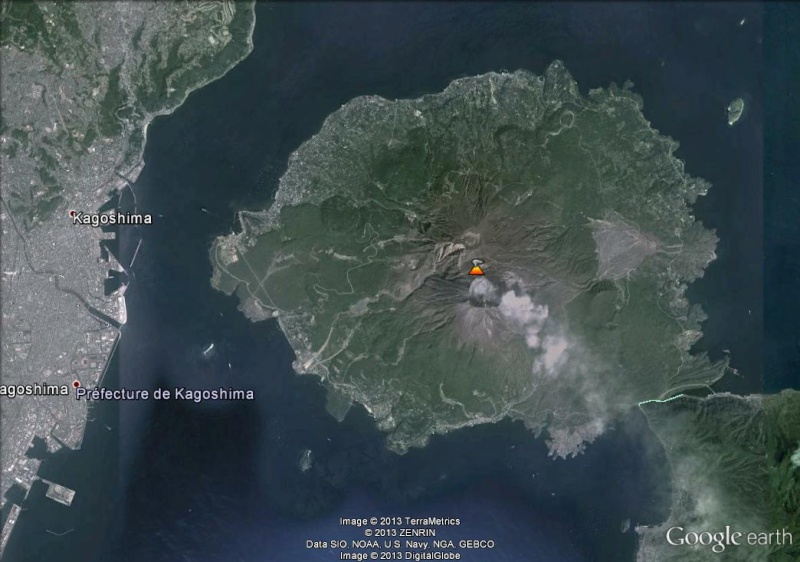 Kagoshima et la cendre du volcan Sakura-jima - Japon Volcan10