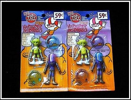 The Outer Space Men/The colorforms aliens 60's 00611