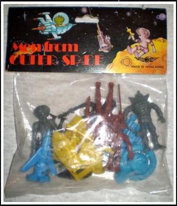 The Outer Space Men/The colorforms aliens 60's 03710