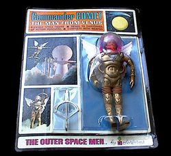 The Outer Space Men/The colorforms aliens 60's Acomma10