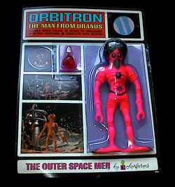 The Outer Space Men/The colorforms aliens 60's Aorbit10
