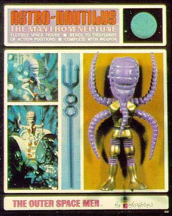 The Outer Space Men/The colorforms aliens 60's Astron10