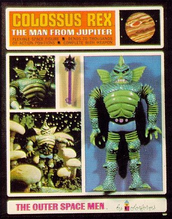 The Outer Space Men/The colorforms aliens 60's Coloss10