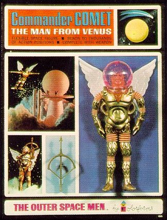 The Outer Space Men/The colorforms aliens 60's Comman10
