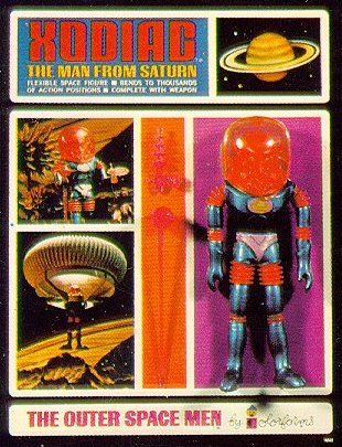 The Outer Space Men/The colorforms aliens 60's Xodiac11