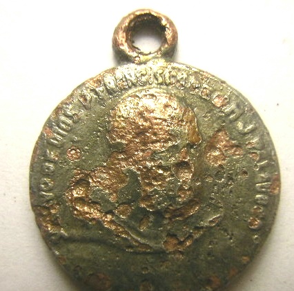 Medalla-Relicario Siervo de Dios Palau y Quer - s. XX Pict0050