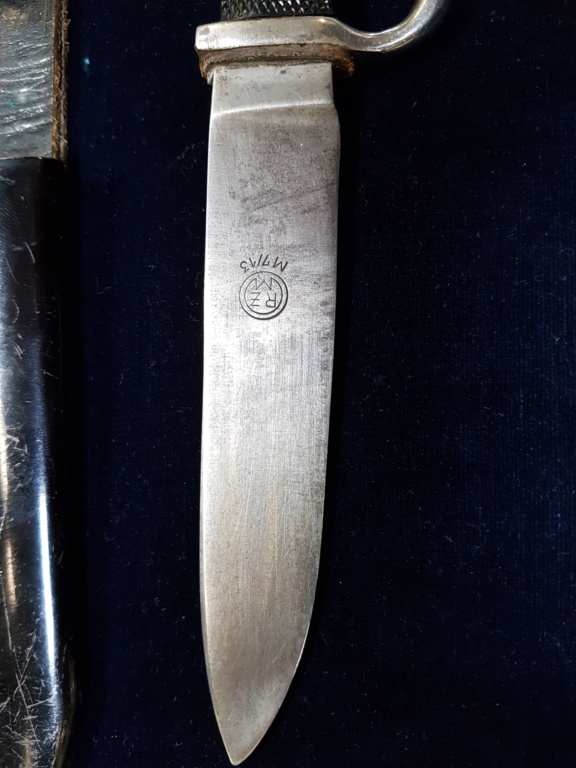 Dague Jeunesses Hitlériennes trouvée chez un petit antiquaire de province 20180410