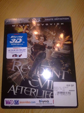 Nouvel Arrivage - Resident Evil : Afterlife 3D 04022014