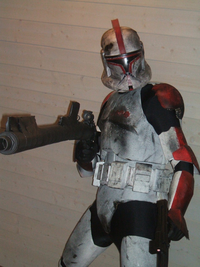 Armure Custom Clone Trooper EP2- Alpha Red spcial Fanfilm SW 410