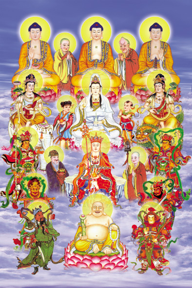 Buddha, Bodhisattva dan Deva Ksitig10