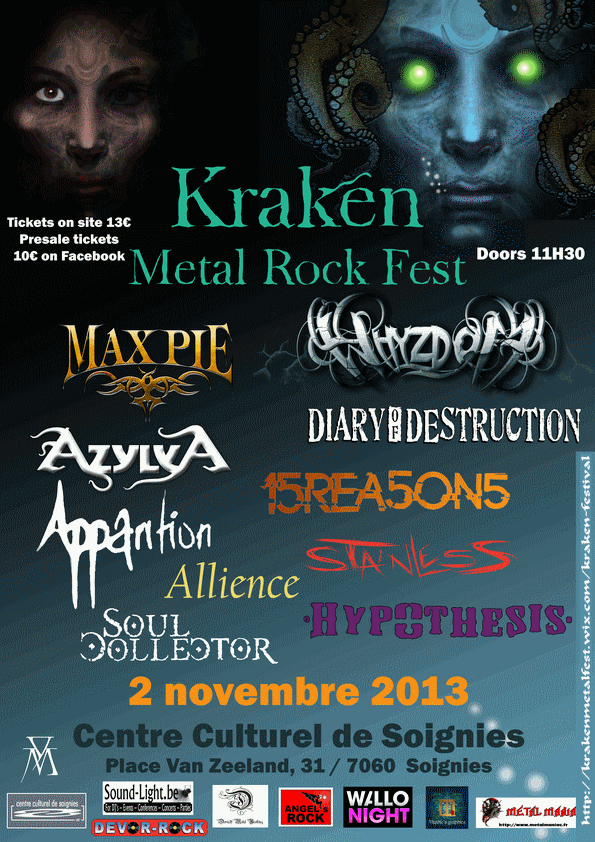 Kraken Metal Rock Festival 02/11/13 Soignies Testkr10