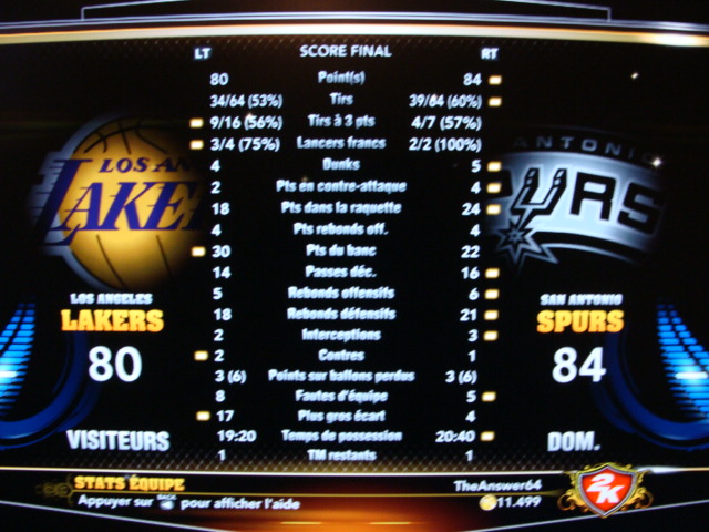 SPURS (1) vs LAKERS (5) - 2nd Round   Dsc03627