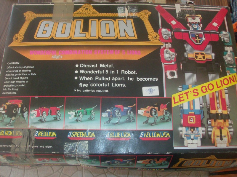 voltron - Golion Voltron Jaguarobot CM 30 Diecast Metal anni 80  Hpim4914