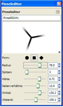 Gimp Pinsel Editor! Ps610