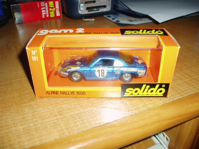 Solido n° 181 - Renault Alpine 1600 Solido16