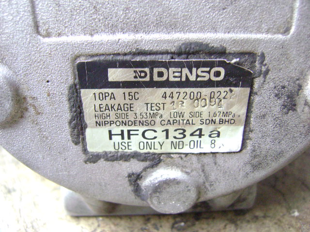 2ndhand original 'denso' aircond compressor 1_110