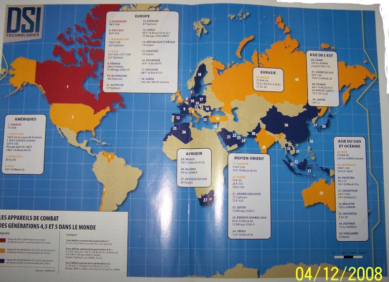 خريطة المقا تلا ت من الجيل 4,5 و 5  في العالم. Fghj10