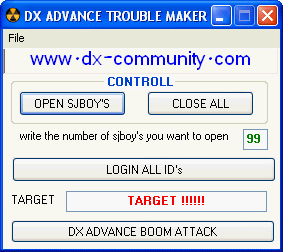 DX ADVANCE TROUBLE MAKER 2mc98b12