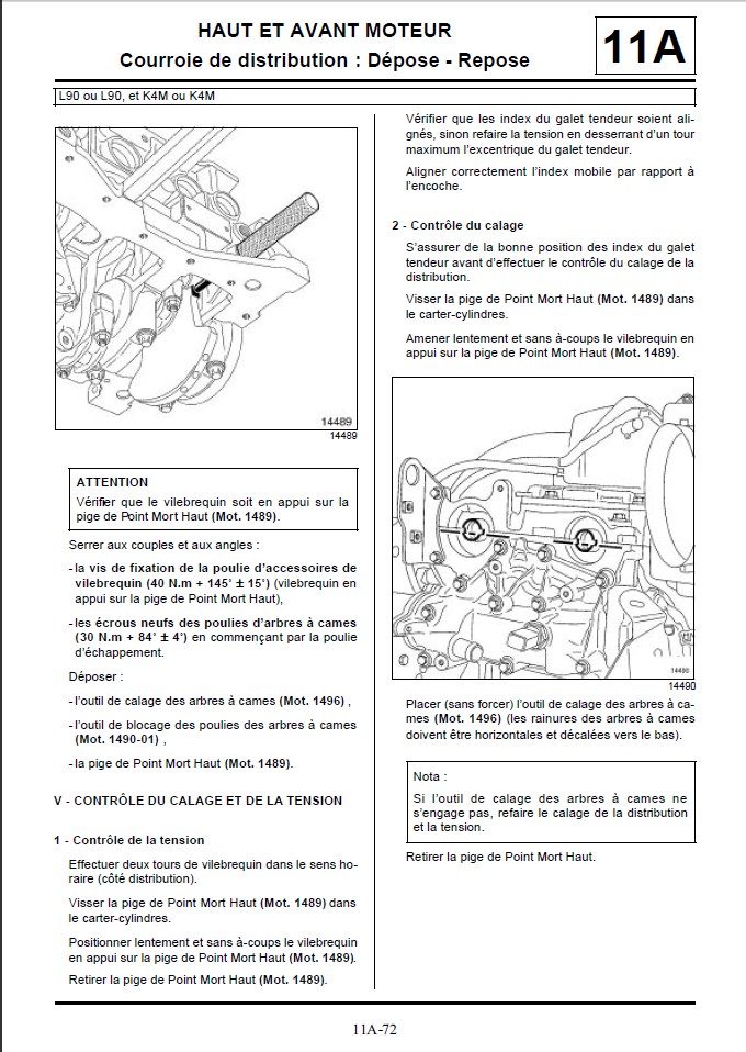 courroie de distribution Cd3710