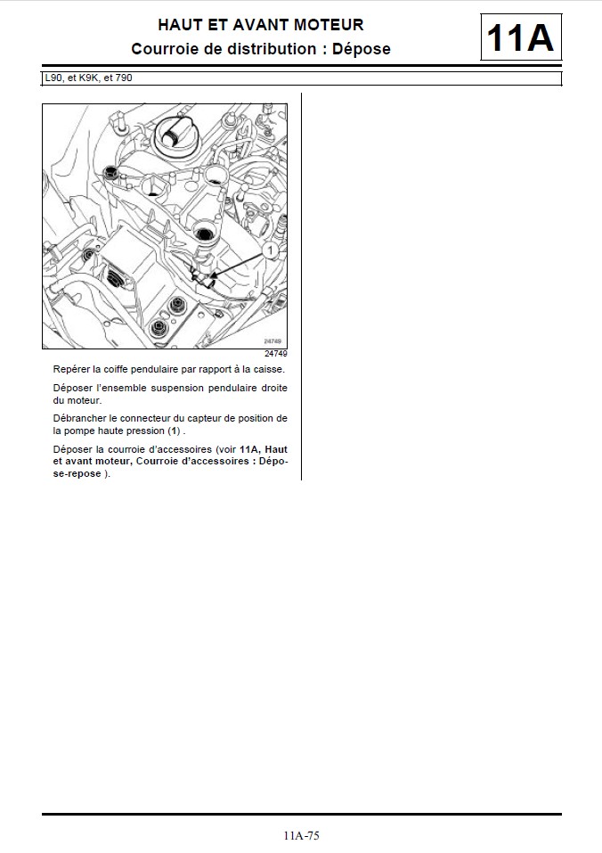 courroie de distribution Cd4010