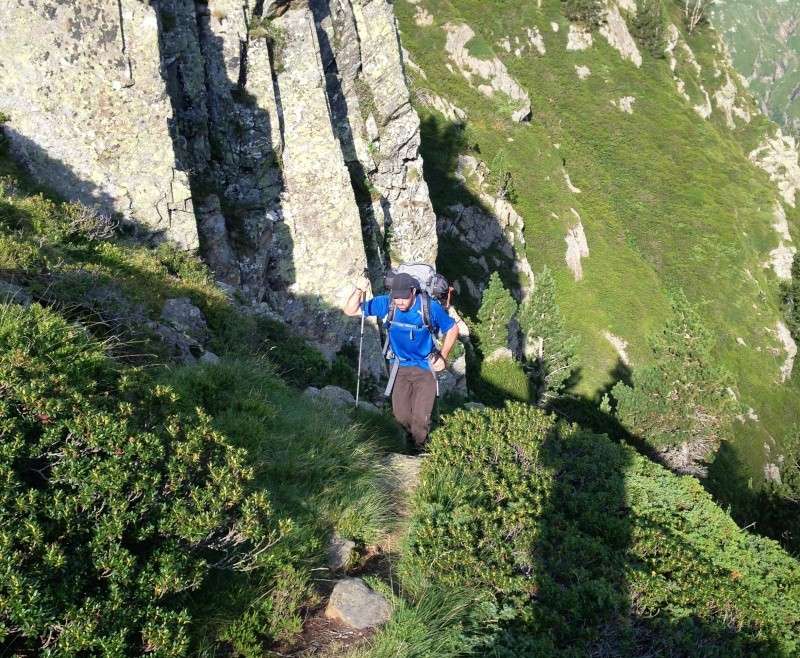 Rando pyrénées - Le tour de la réserve d'Orlu en autonomie (15-17/08/13) Photo114