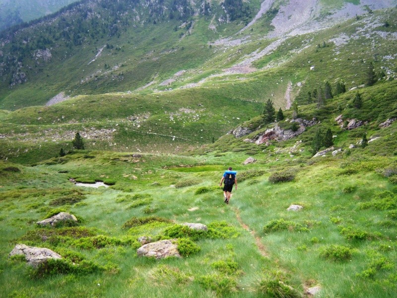 Rando pyrénées - Le tour de la réserve d'Orlu en autonomie (15-17/08/13) Photo127