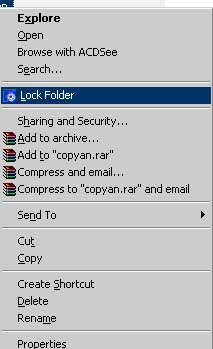Memproteksi Folder Dengan Folder Access 2.1 Folder12