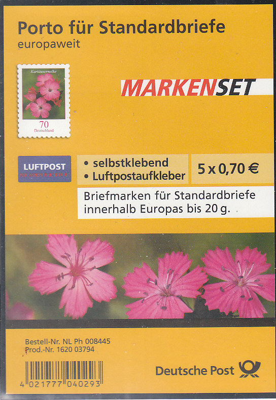 Marken - Blumengruß aus Deutschland - Dauerserie Blumen Img_0101