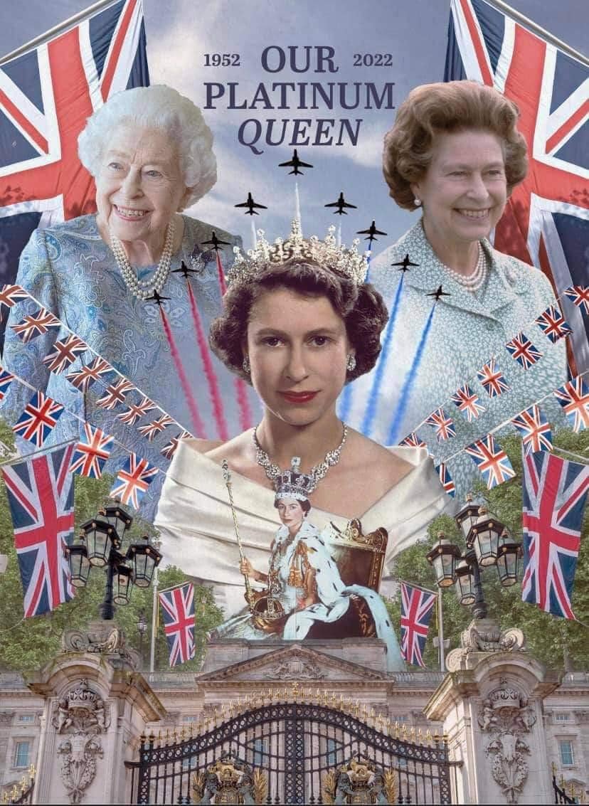 Queen Elizabeth 11Platinum Jubilee 70 years Elizab11
